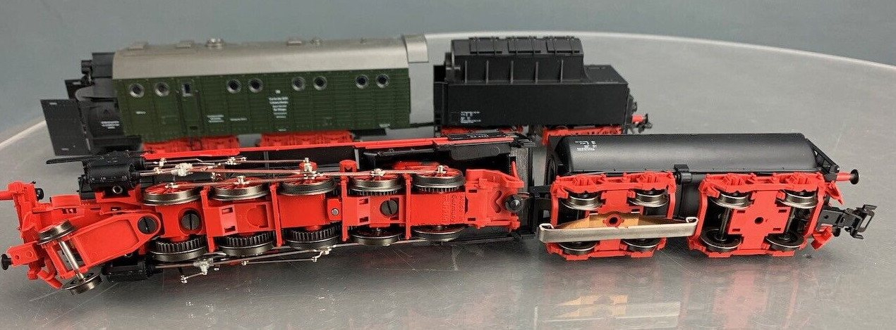 HO Märklin 26830 BR 55 DB Snow Clearing Train w/Rotary Steam Snowplow HO1734