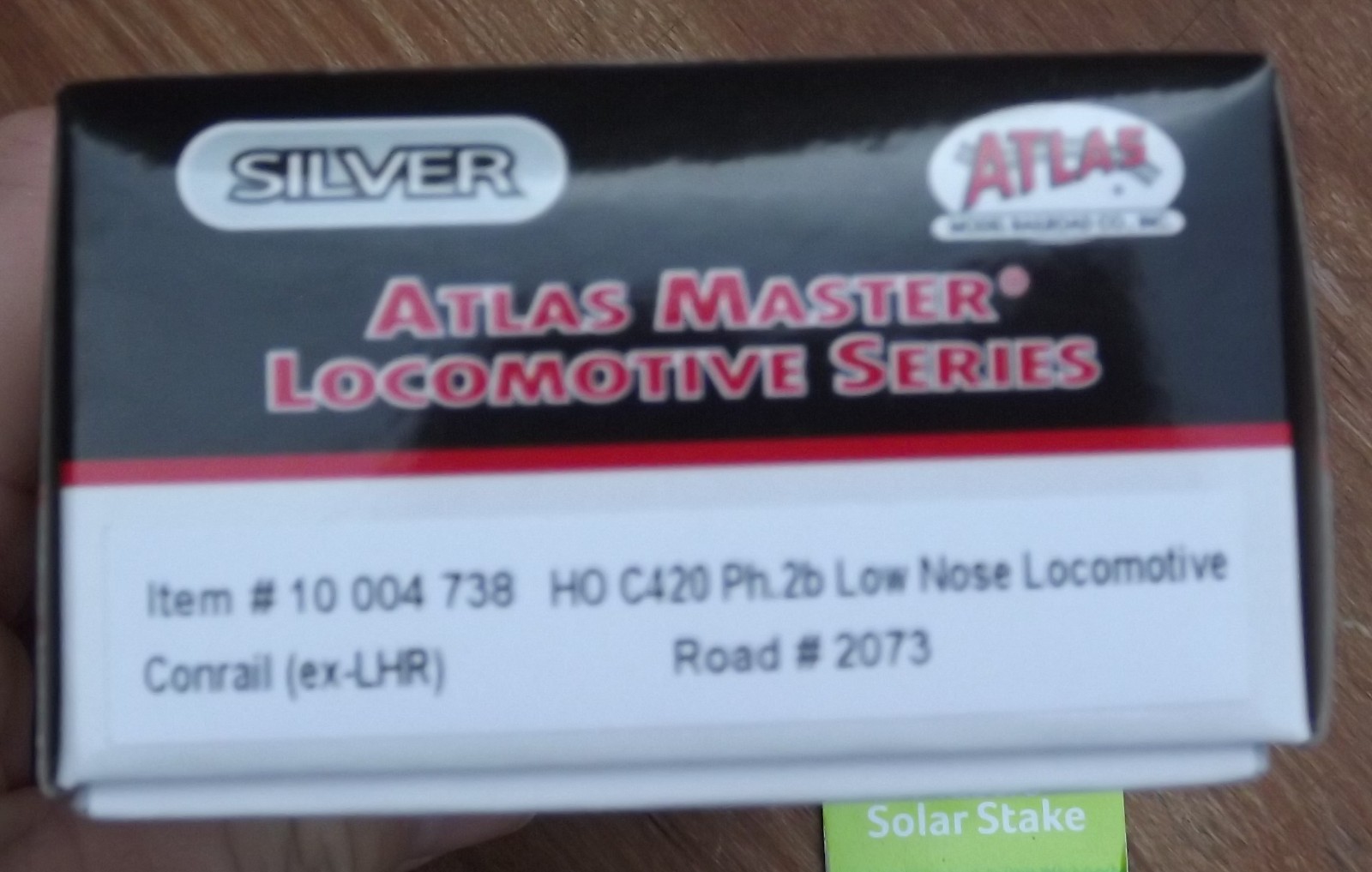 Atlas HO Alco C420 Conrail 2073 ex-L&HR 10004738 Silver Sound Ready New