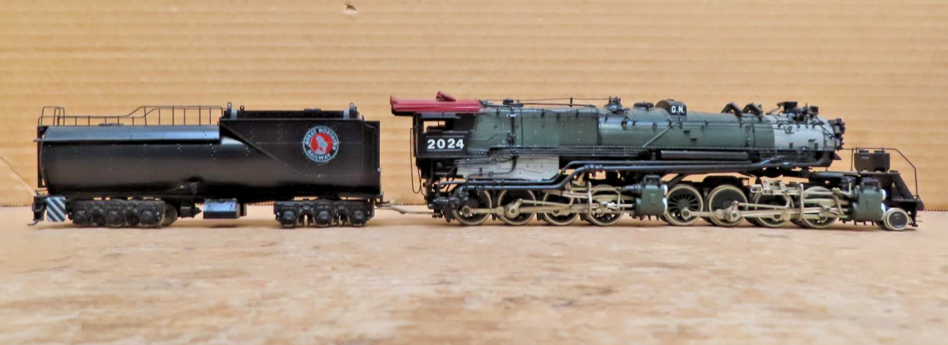 Tenshodo by PFM #161 HO Brass Mallet Great Northern 2-8-8-0 N-3 #2019 – F/Ptd