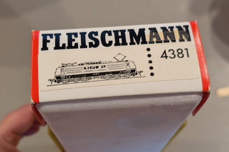 Fleischmann 4381 H0 DB BR 151 Electric Locomotive – Excellent Detail