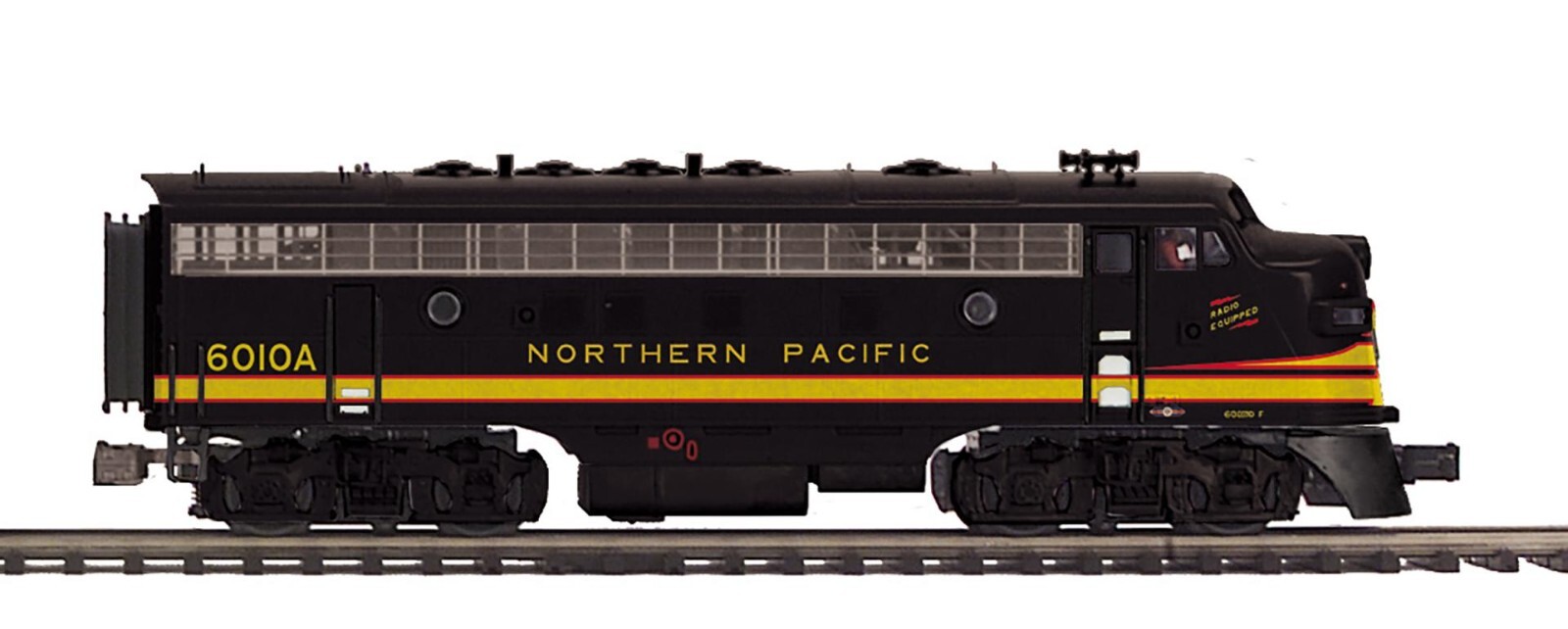 MTH 20-21810-4 NORTHERN PACIFIC NP F7 A UNIT #213B NON POWERED DIESEL – NEW