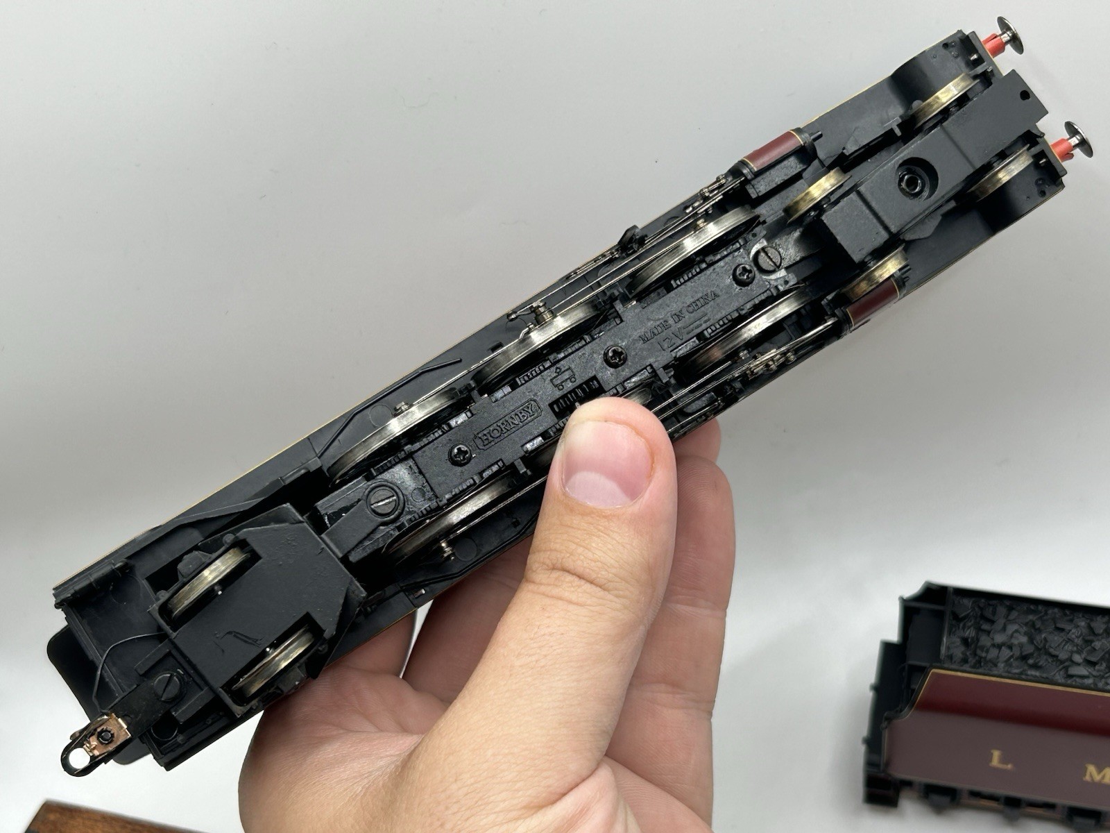 OO Hornby LMS Princess Royal Class 4-6-2 Locomotive #6201 ‘TTS Sound’ – (VG)