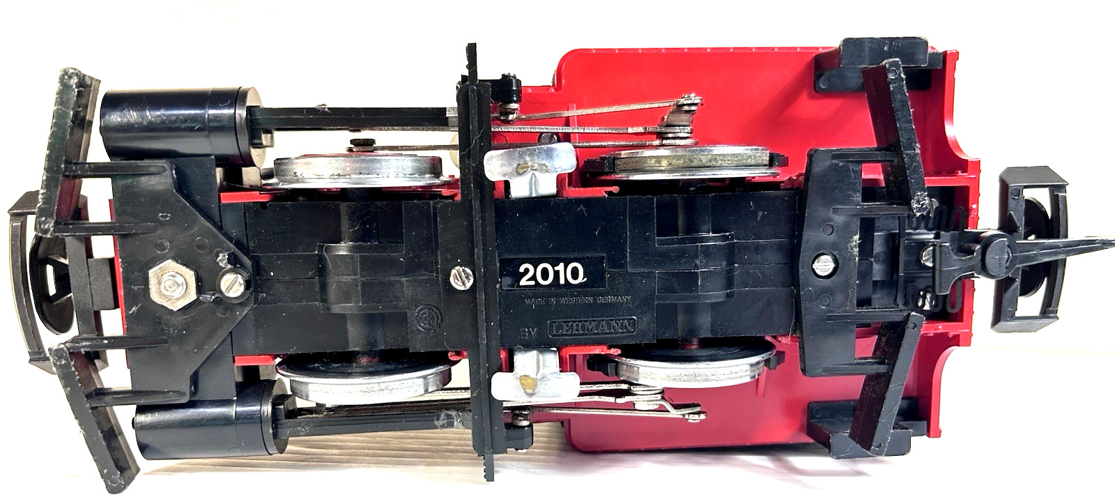 LGB 2010 0-4-0 STAINZ Black & Red Loco Switcher w/ Lights Engineer
