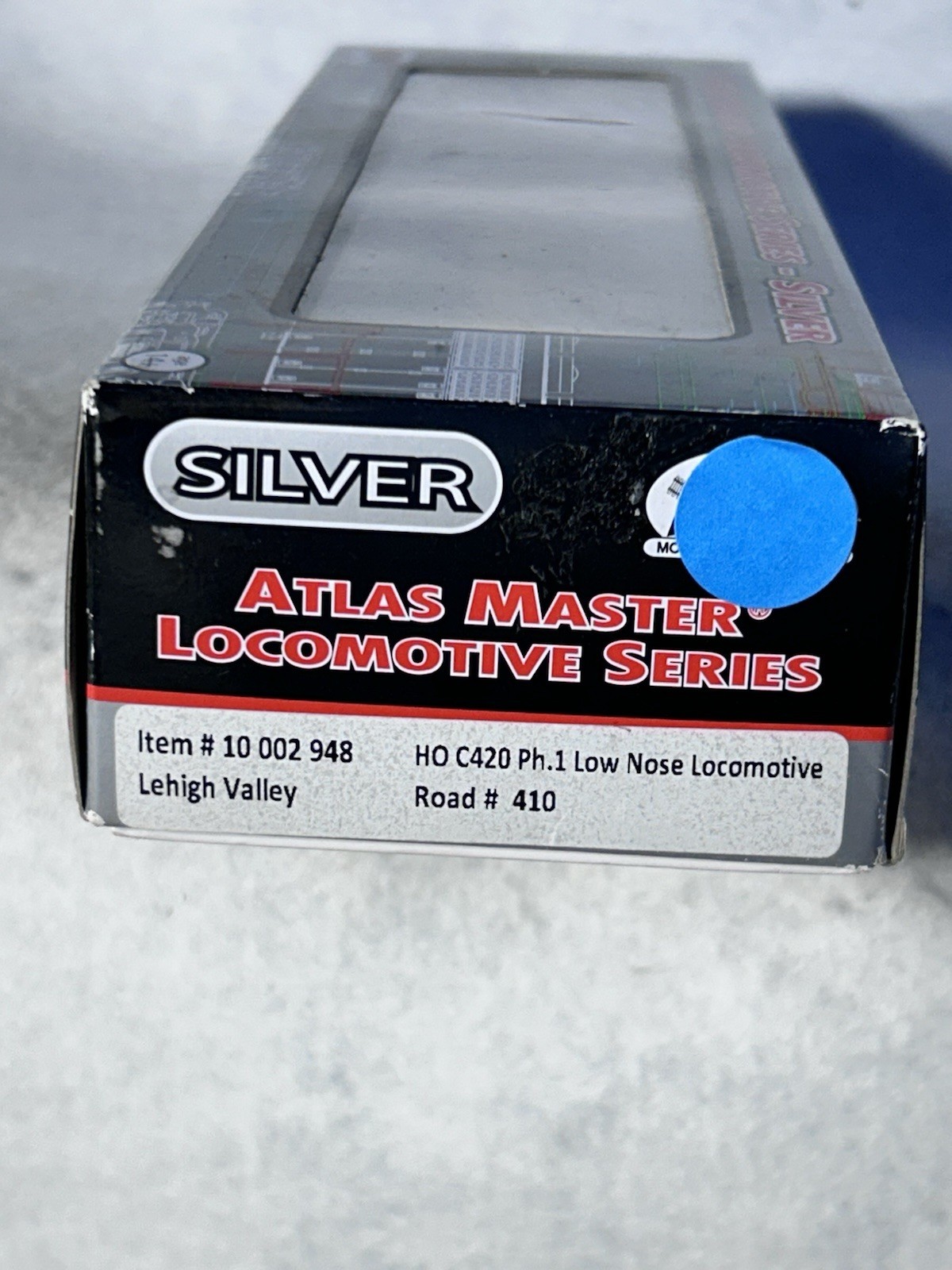 Cool ATLAS Silver Lehigh Valley RR Alco C-420 # 410 Tsunami 2 DCC/Snd.Loco HO