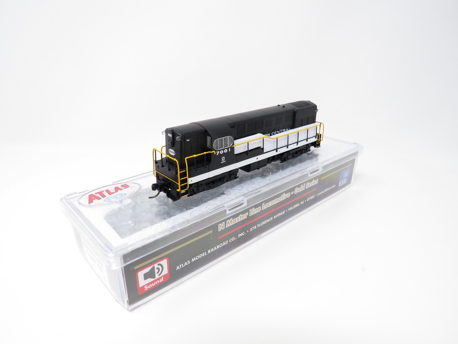 Atlas N 40005542 DCC Sound New York Central NYC FM H16-44 Diesel Locomotive
