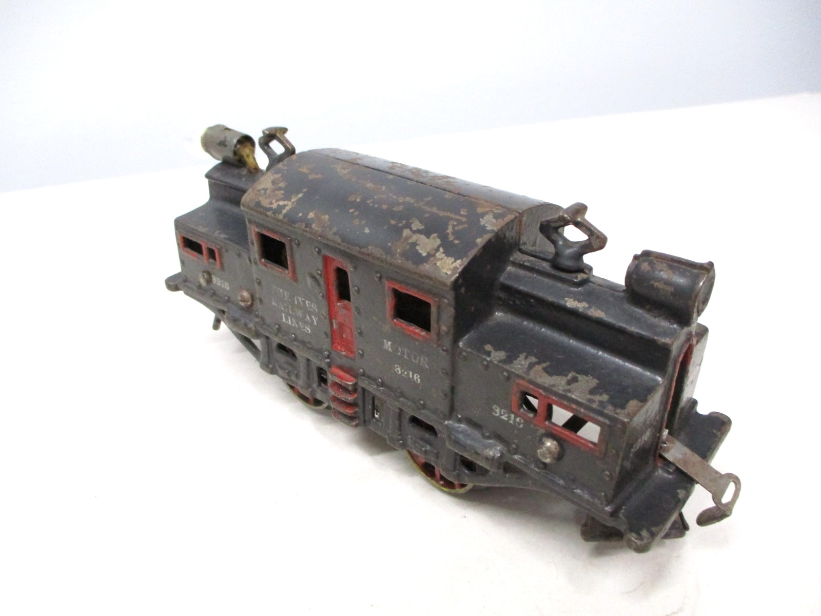 Ives 3216 Loco Cast Iron Early Electric Prewar 1917 O gauge X8133