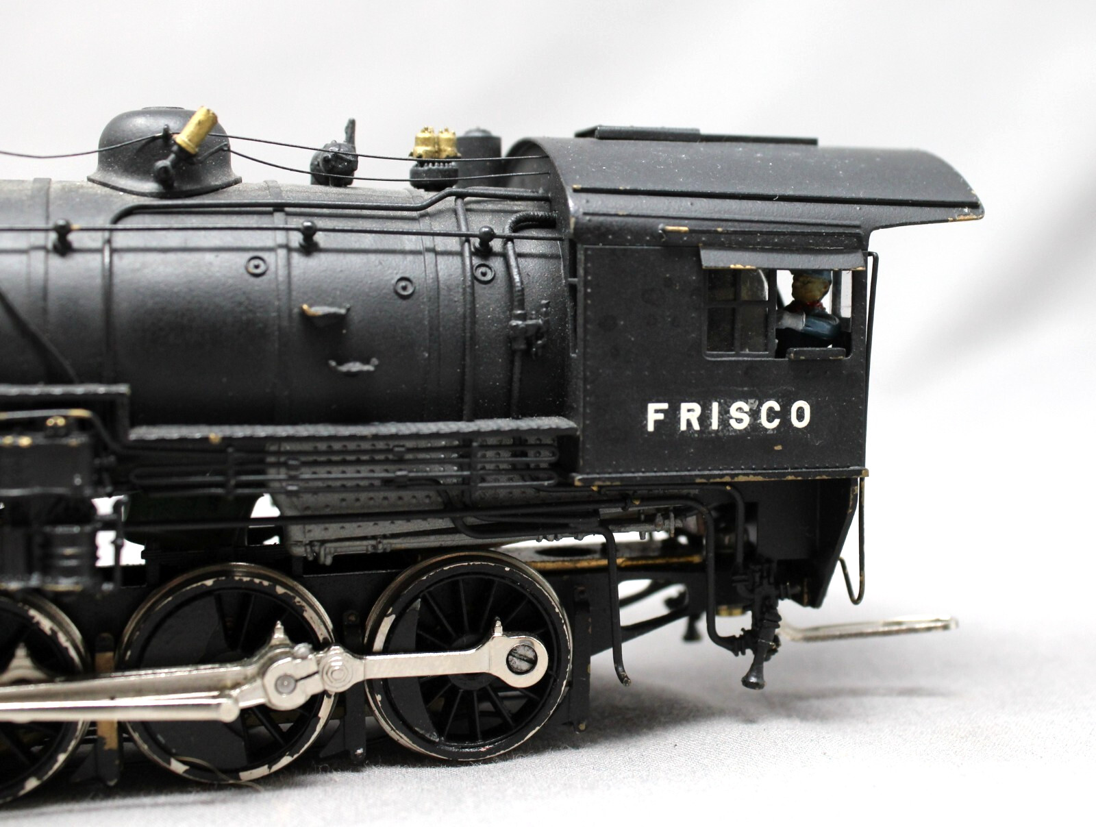 HALLMARK MODELS BRASS Frisco Class 1306 2-8-0 Consolidation Steam Locomotive, C8