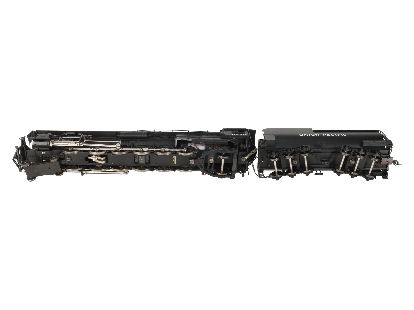 3rd Rail 9000 O BRASS UP 4-12-2 Steam Loco & Tender #9030 (2-Rail) LN