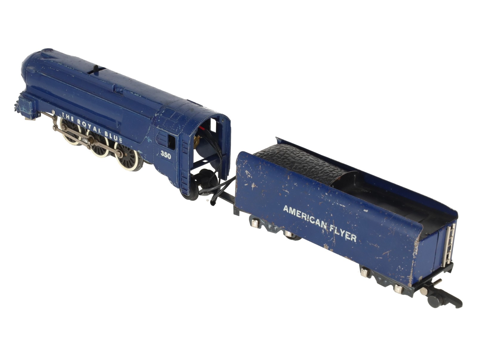 American Flyer 350 Vintage S B&O The Royal Blue 4-6-2 Diecast Steam Locomotive