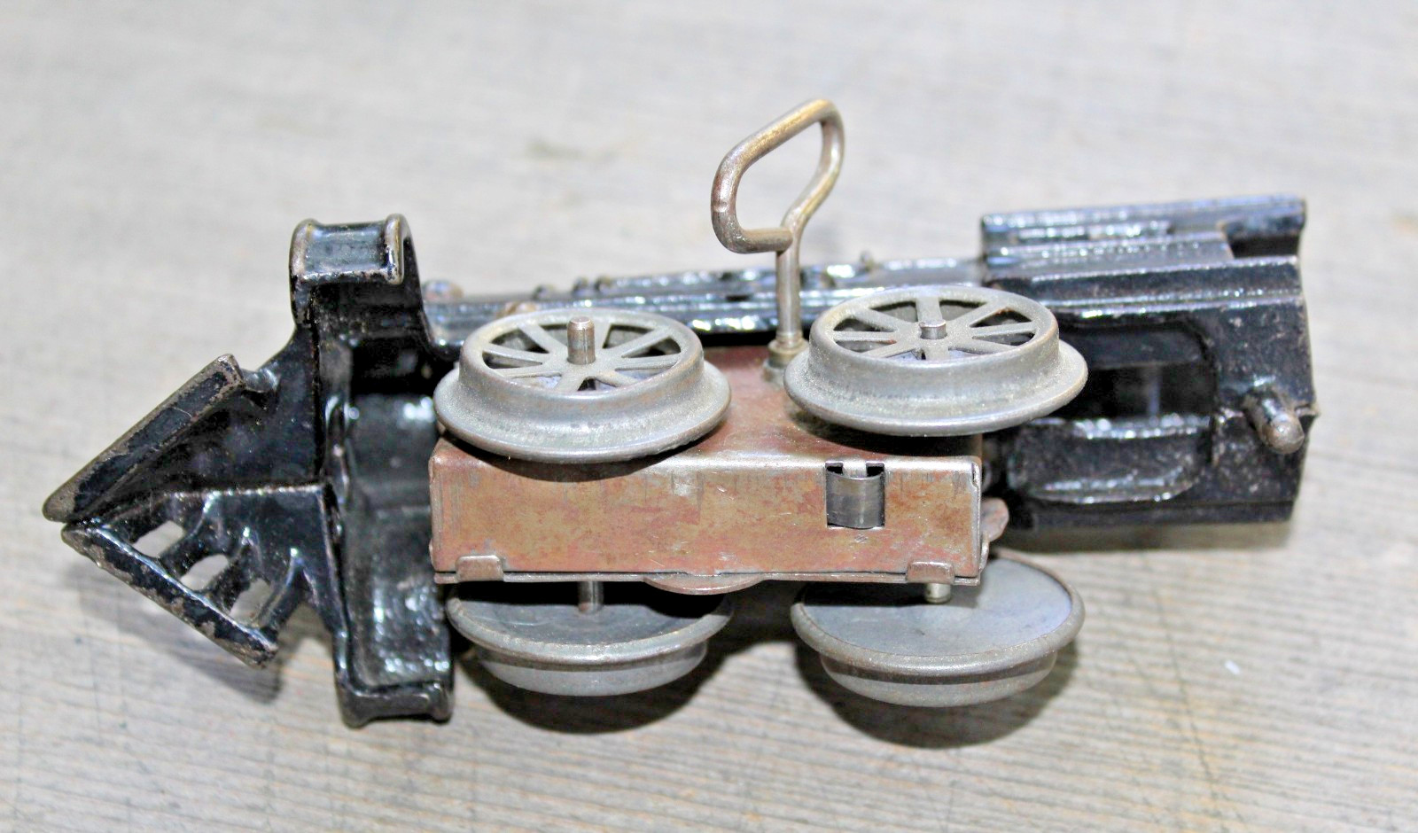 American Flyer Prewar O Gauge Cast Iron Windup Locomotive Runs #2 b2