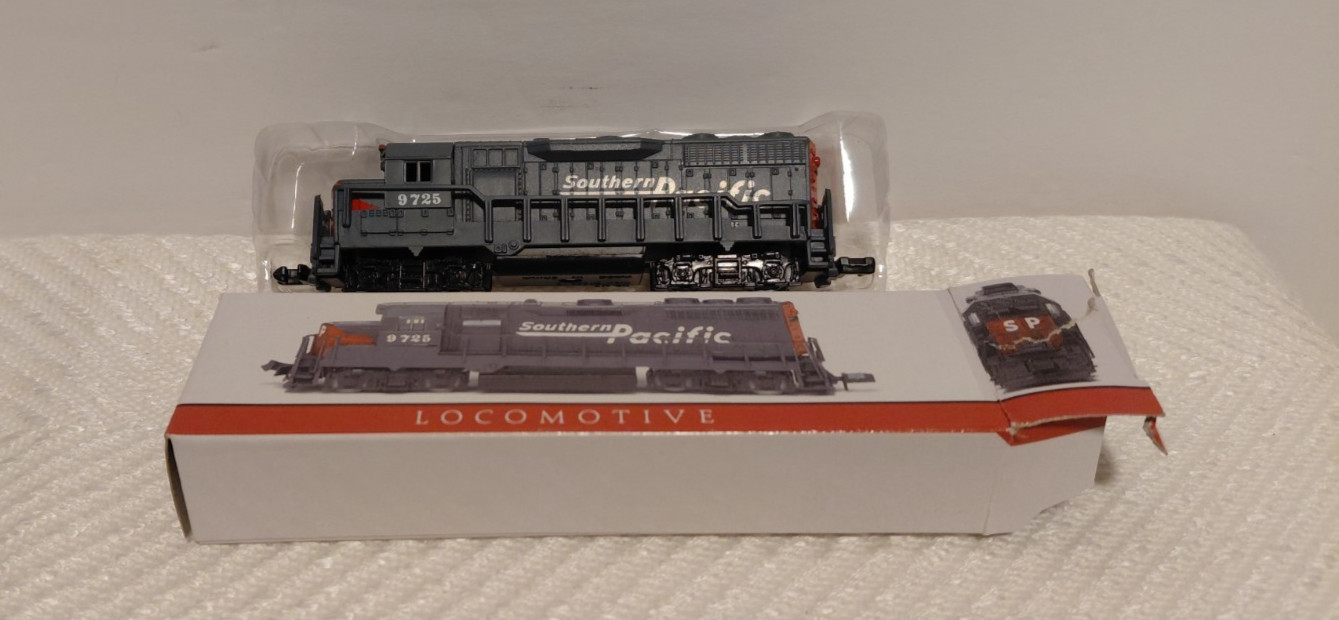 Vintage Southern Pacific Locomotive 9725 -High Speed Metal Products #418