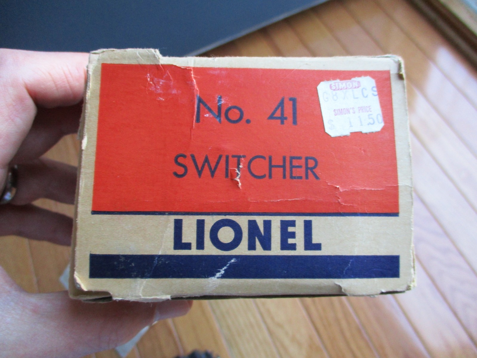 LIONEL U.S. ARMY GAS TURBINE UNIT No. 41 ORIGINAL BOX & INSTRUCTIONS