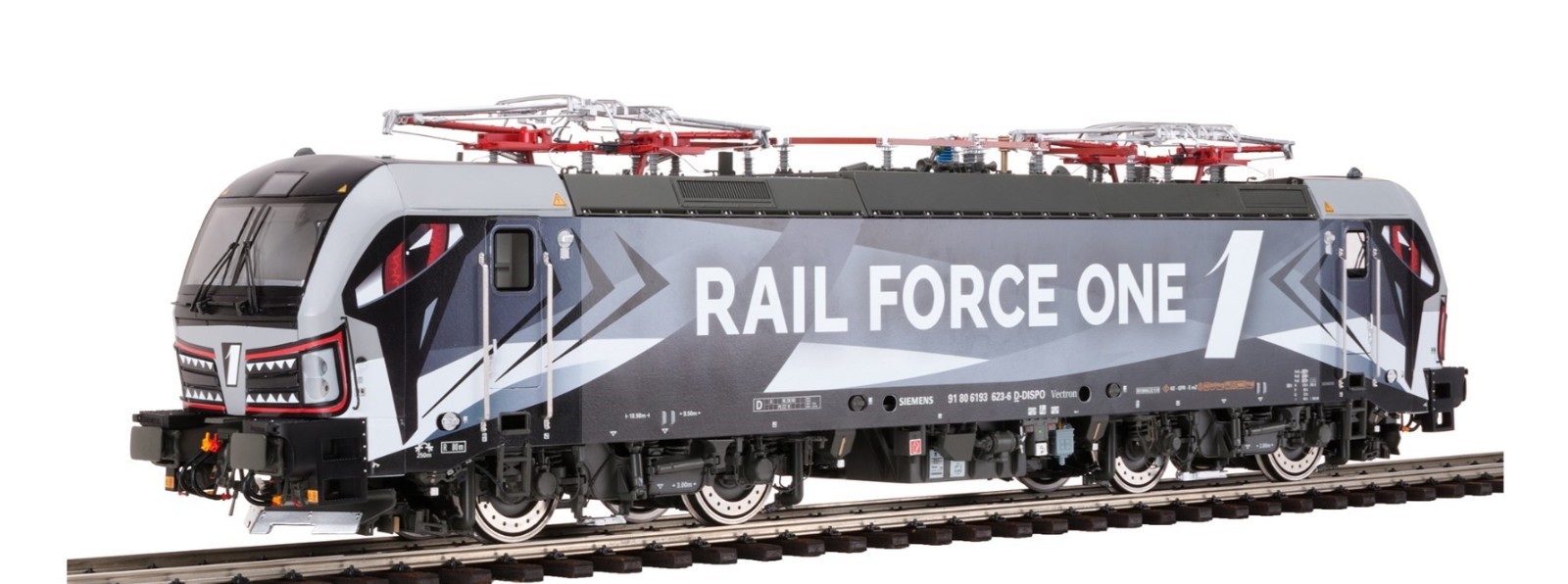 KM1 Vectron 193 Gauge 1 Digital Sound E-Lok Rail Force One