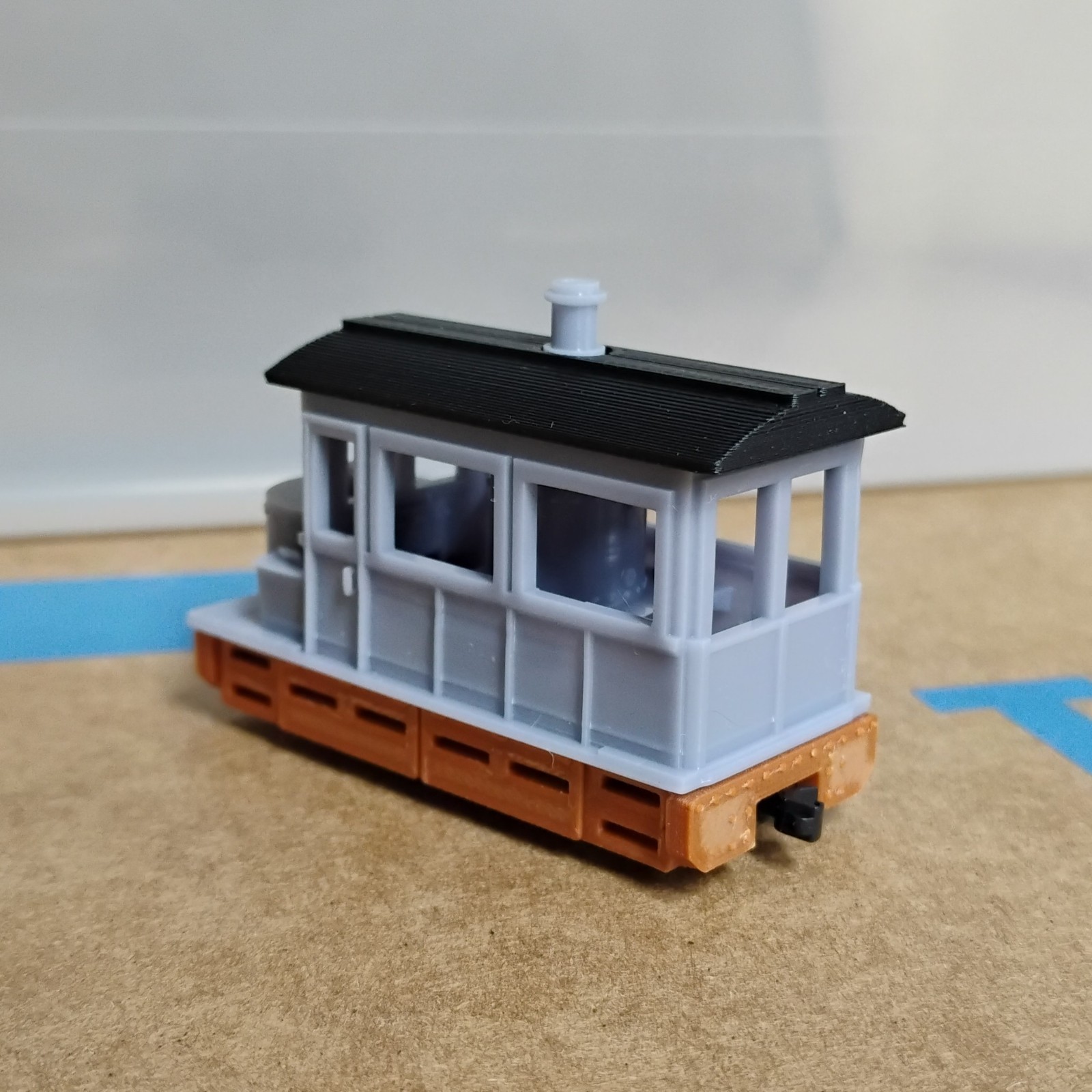 HOn30 CLASS A CLIMAX STEAM LOCO kit #1. For Kato 11-109 chassis. RESIN 3D print.