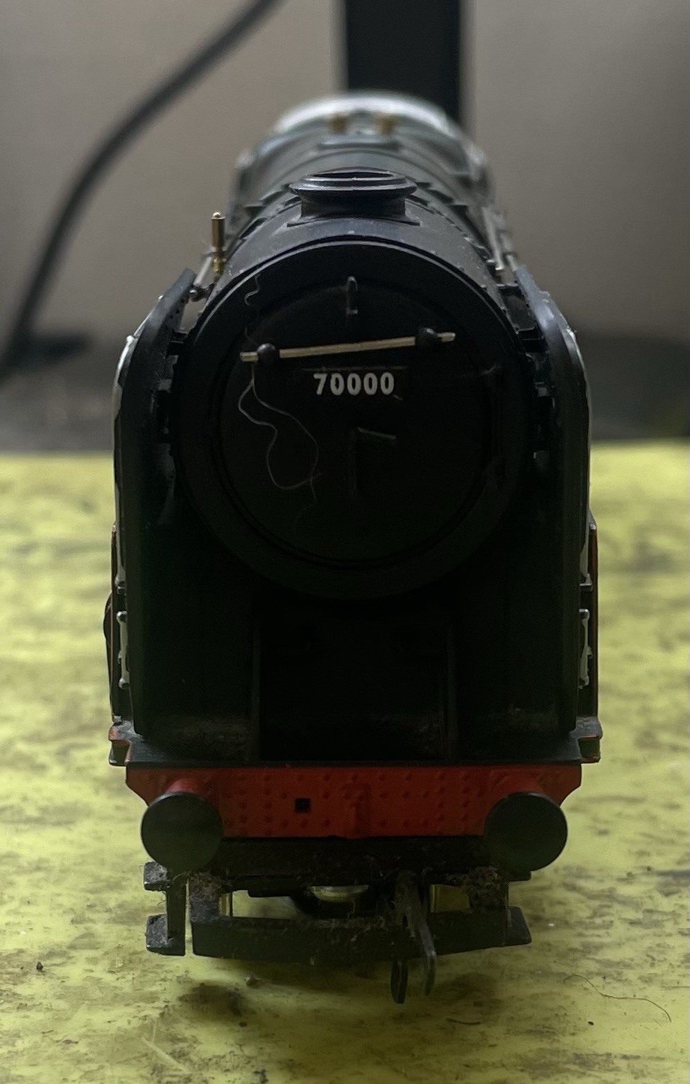 HO Hornby Britannia #70000 Unpowered Dummy Steam 4-6-2 Locomotive Engine Lot B43