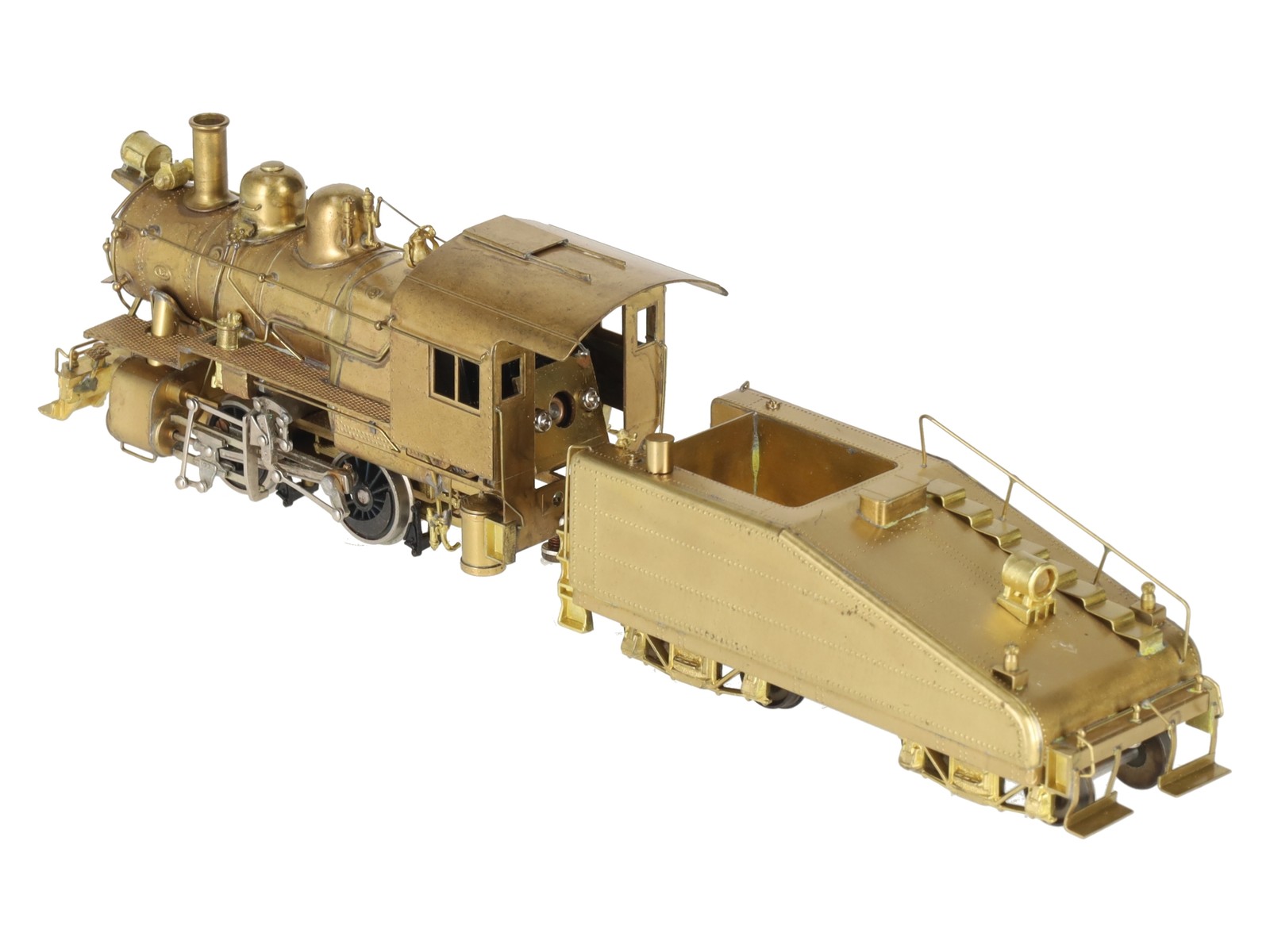 Gem Models GN-128 HO Brass PRR A5s 0-4-0 Steam Switcher & Tender (Unpainted) EX