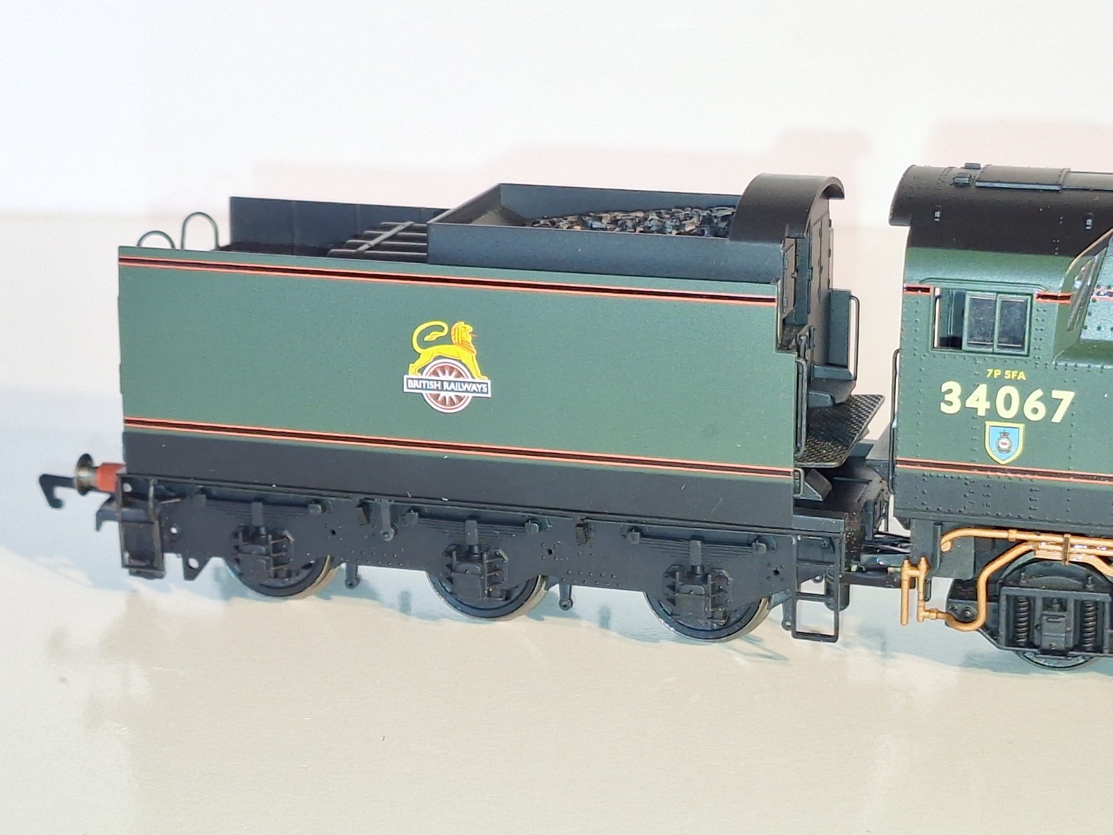 Hornby R2221 BR Tangmere 34067. New Old Stock. Mint Cond. Boxed. 2 Rail DC. OO