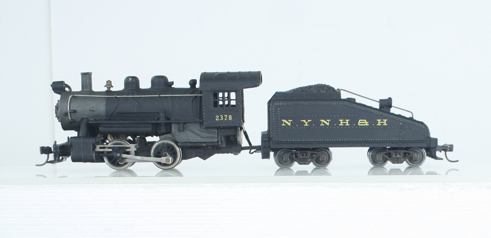 HO Mantua Custom New York New Haven & Hartford 0-4-0 Locomotive & Tender