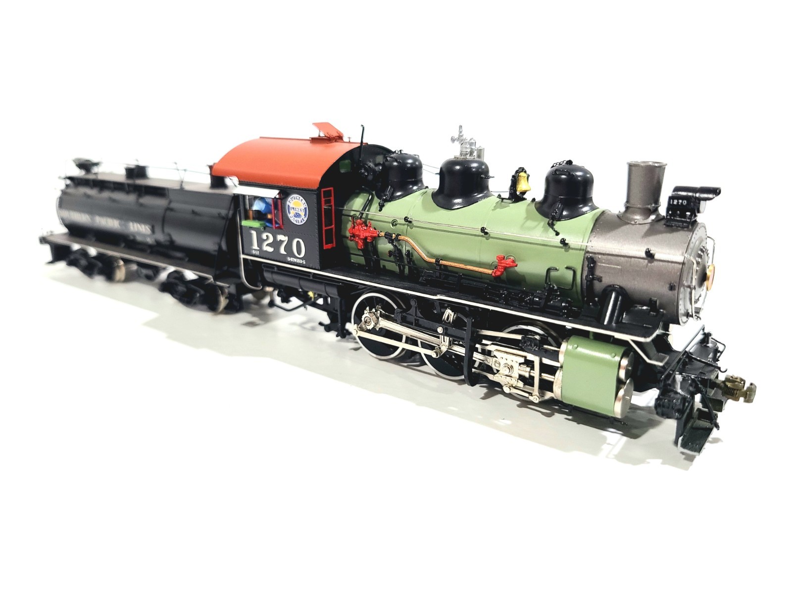 Challenger CIL Boo-Rim SP S-12 0-6-0 Southern Pacific #1270 HO Brass #2369.1