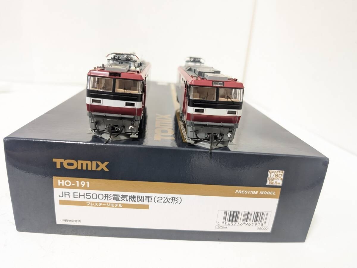 TOMIX N 16.5mm Gauge HO 191 JR EH500 Electric Locomotive Prestige Model Tenshodo