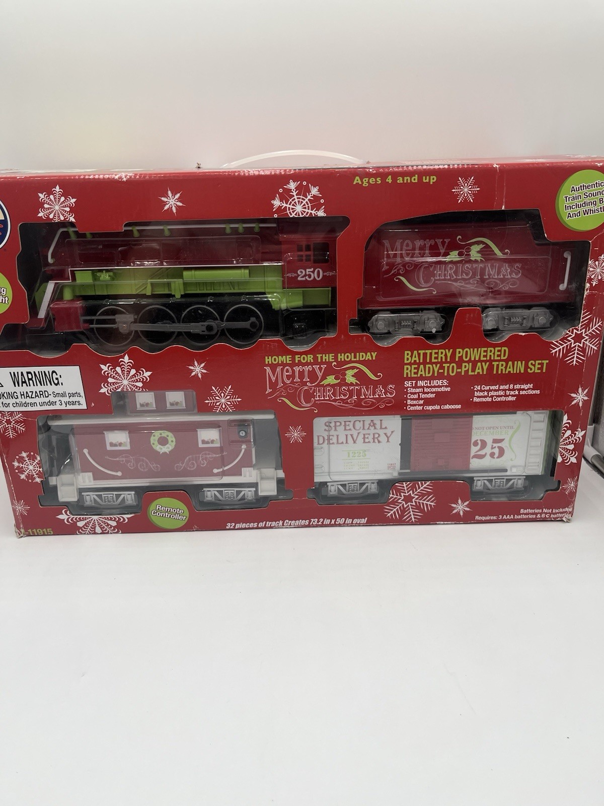 Lionel 7-11915 Home For The Holiday Ready-to-Play set with Factory -excellent
