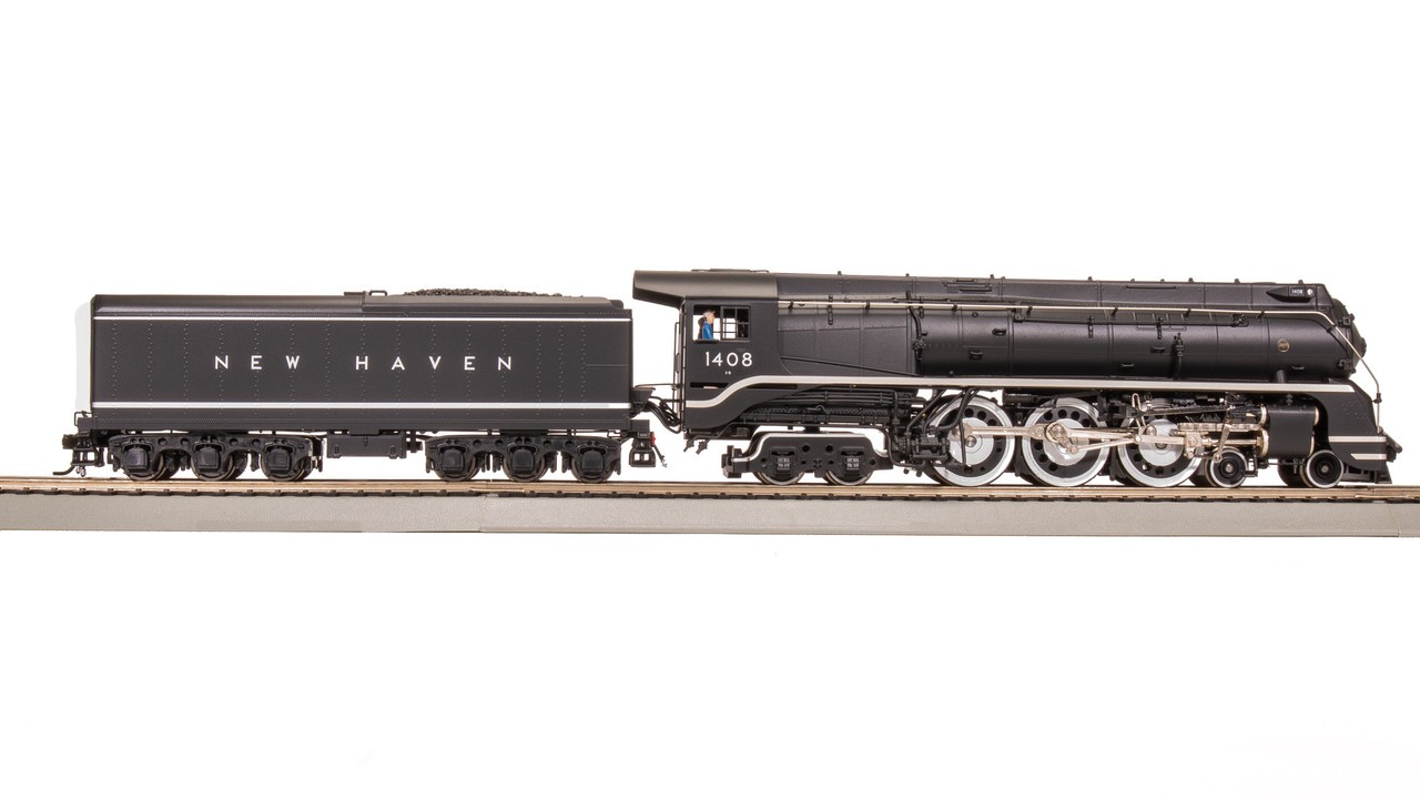 Broadway Limited 7871 HO New Haven I-5 Original Block Lettering Steam #1408