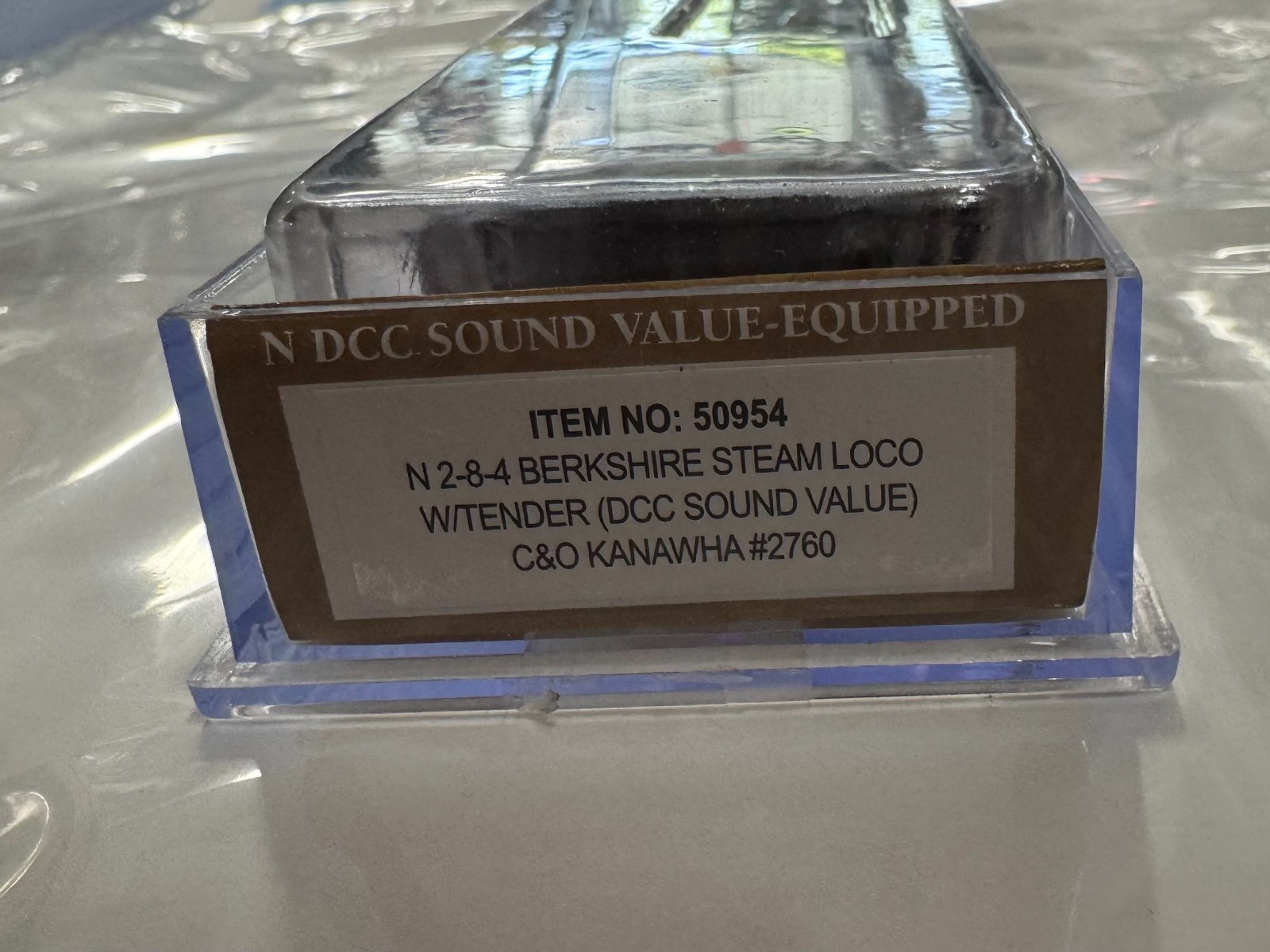 Bachmann 50954 2-8-4 Berkshire C&O Kanawha Steam Loco #2760/DCC Sound