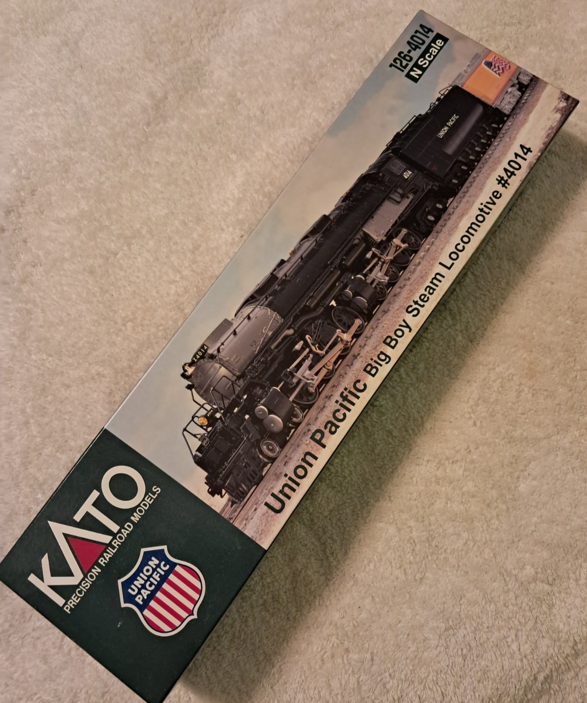 Kato 126-4014 N Gauge Union Pacific Railroad Big Boy Steam Locomotive #4014