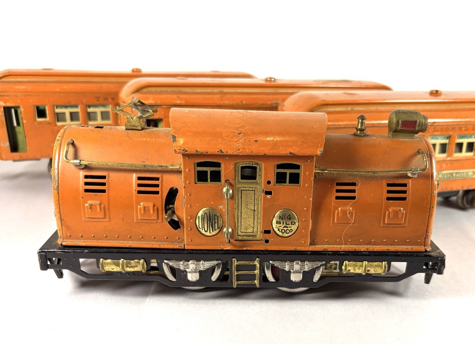 Lionel Prewar O Gauge Rare TRUE Macy Special 4U Passenger Set!