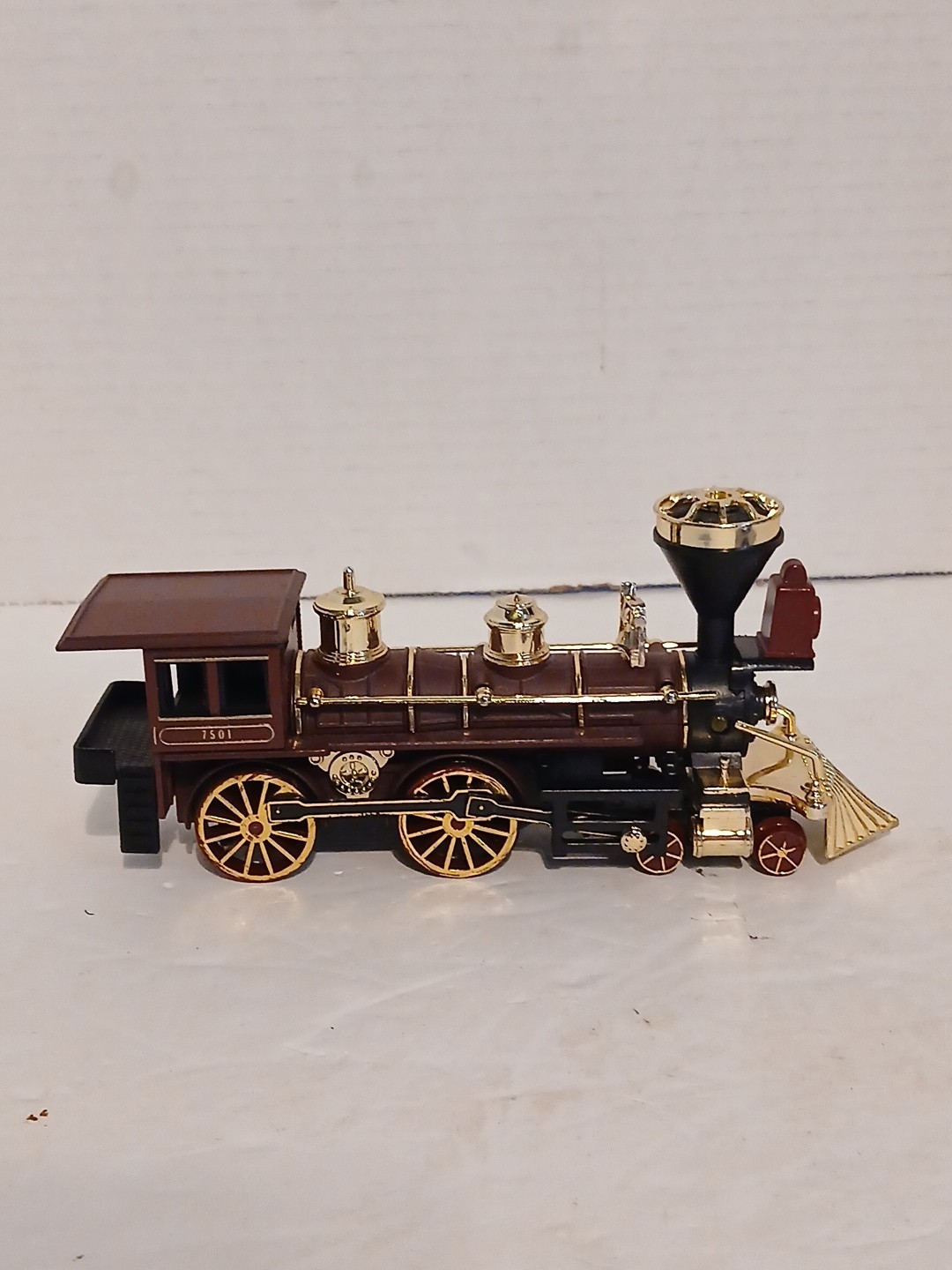Vintage SS 7501 SUPERIOR WESTERN RAILWAY DIECAST STEAM LOCOMOTIVE