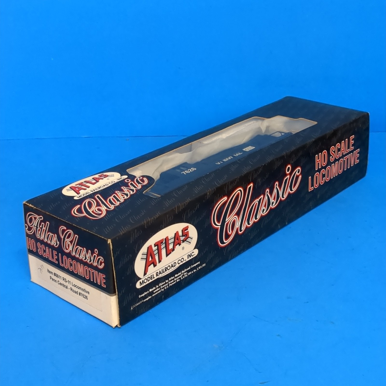 Atlas Classic H.O. Scale Locomotive RS-11 Diesel Loco Penn Central 7926