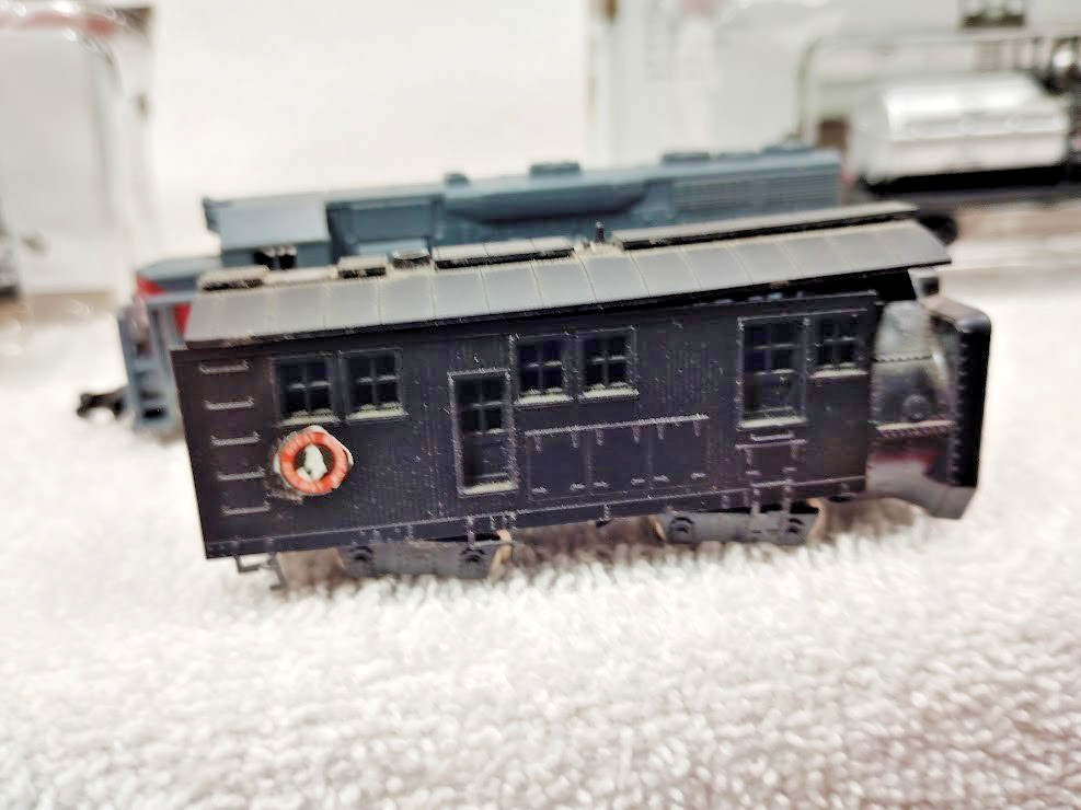 N Scale High Speed Southern Pacific # 9725 Diesel & Tank Car In Original Boxes