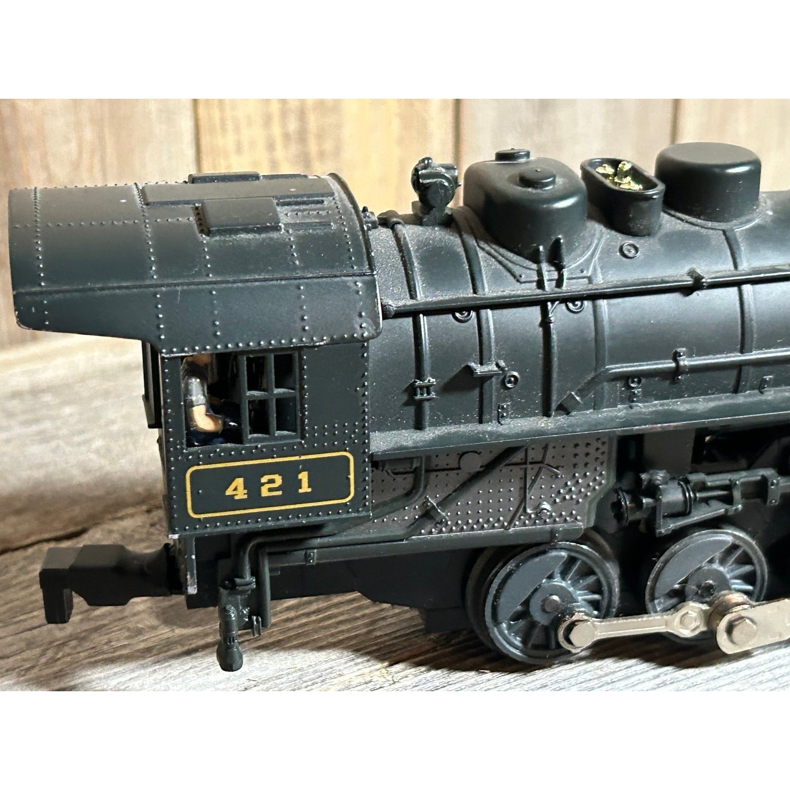 Lionel Pennsylvania 421 Steam Locomotive O Gauge Train Set with Remote 09814EL*