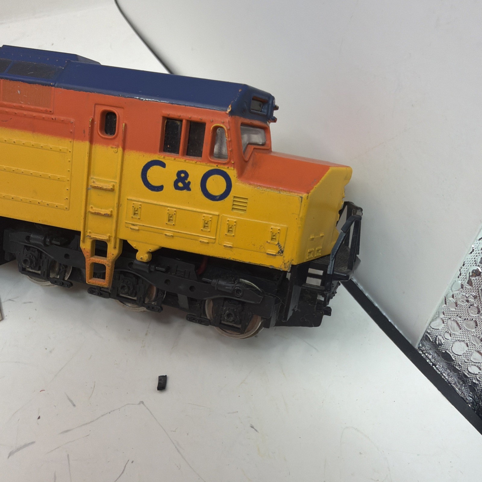 Vintage AHM Lifelike HO FP45 C&O Chessie System. Powered And Dummy