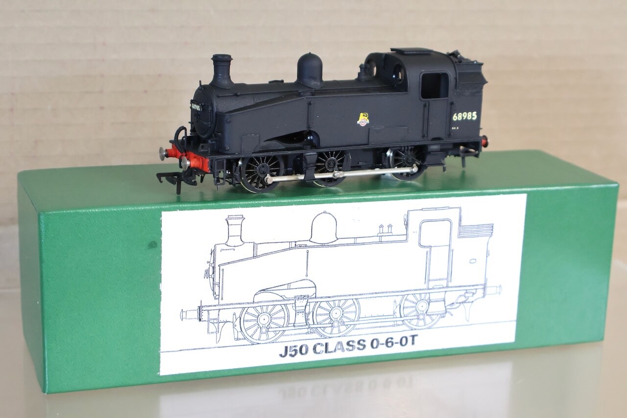 DJH K98 KIT BUILT BR 0-6-0 CLASS J50 TANK LOCOMOTIVE 68985 MASHIMA MOTOR om