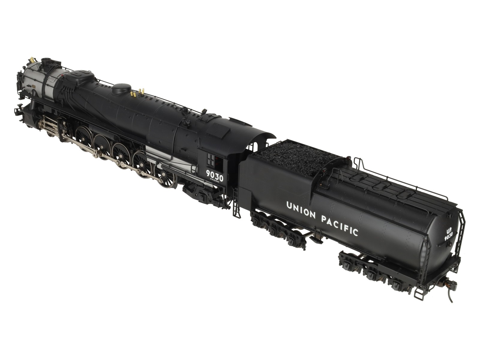 3rd Rail 9000 O BRASS UP 4-12-2 Steam Loco & Tender #9030 (2-Rail) LN