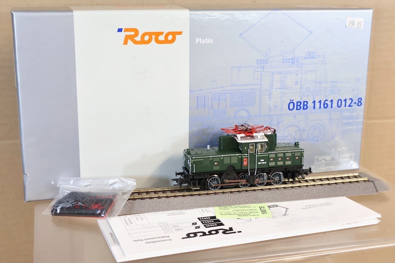 ROCO 6382 DCC READY OBB ÖBB 0-8-0 BR 1161 012-8 E-LOK ELECTRIC LOCOMOTIVE om