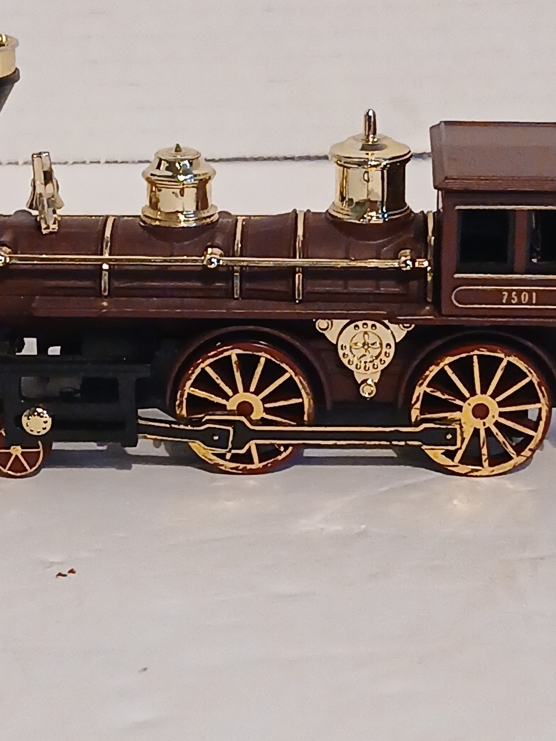 Vintage SS 7501 SUPERIOR WESTERN RAILWAY DIECAST STEAM LOCOMOTIVE