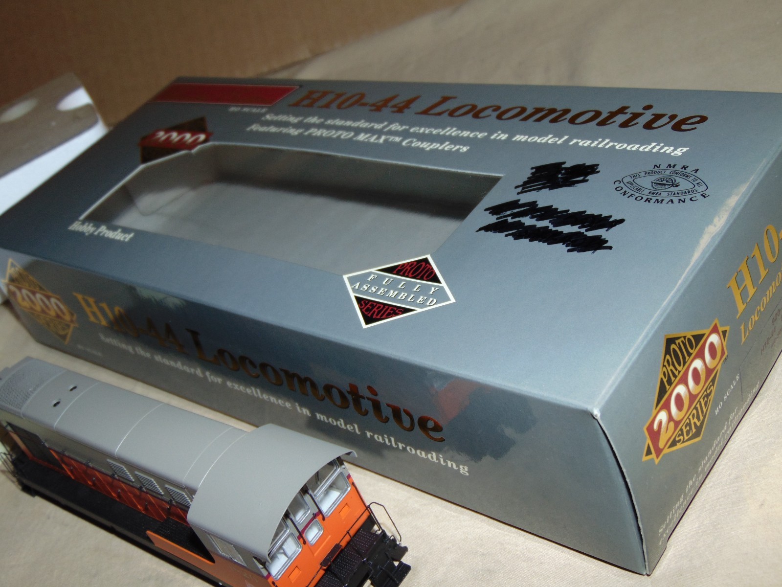 WALTHERS PROTO 2000 HO 920-47783 MILWAUKEE ROAD H10-44 SHELL ONLY + BOX #13