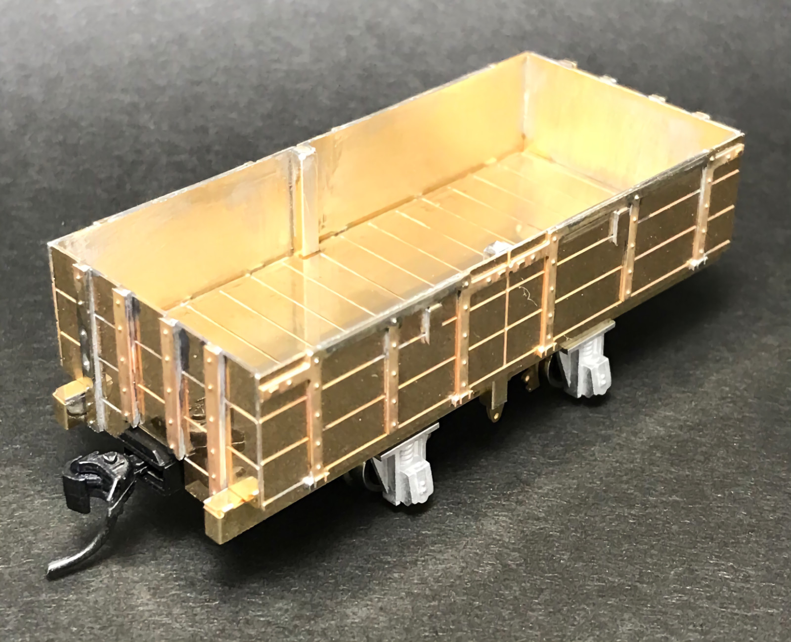 On30/Oe Aru Narrow Gauge Freight Train 3-Kit Set 0e Industrial Locomotive Wagon
