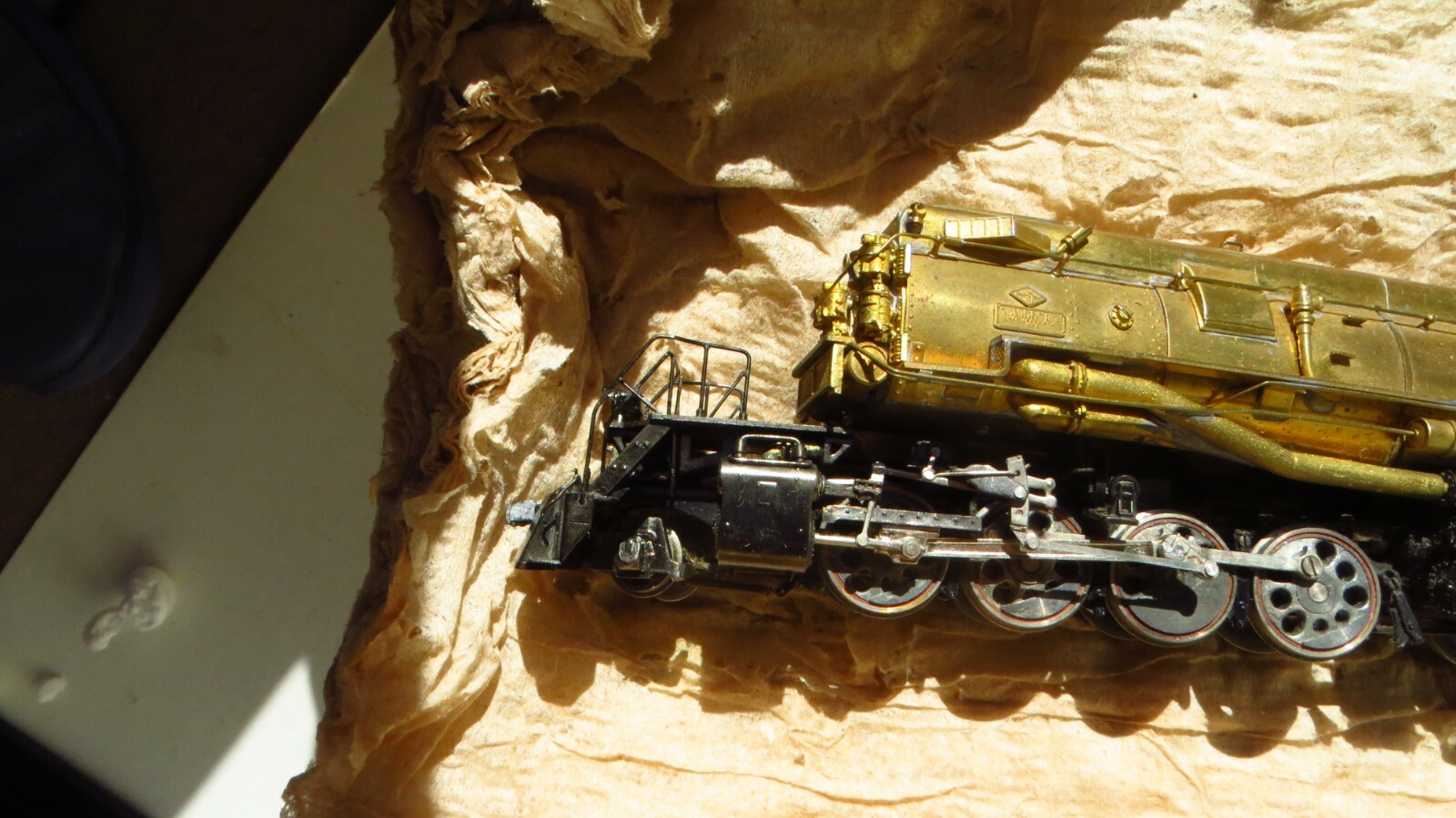 KTM / MAX GRAY HO SCALE BRASS TWO RAIL 2-8-8-4 AC-9 STEAM LOCOMOTIVE