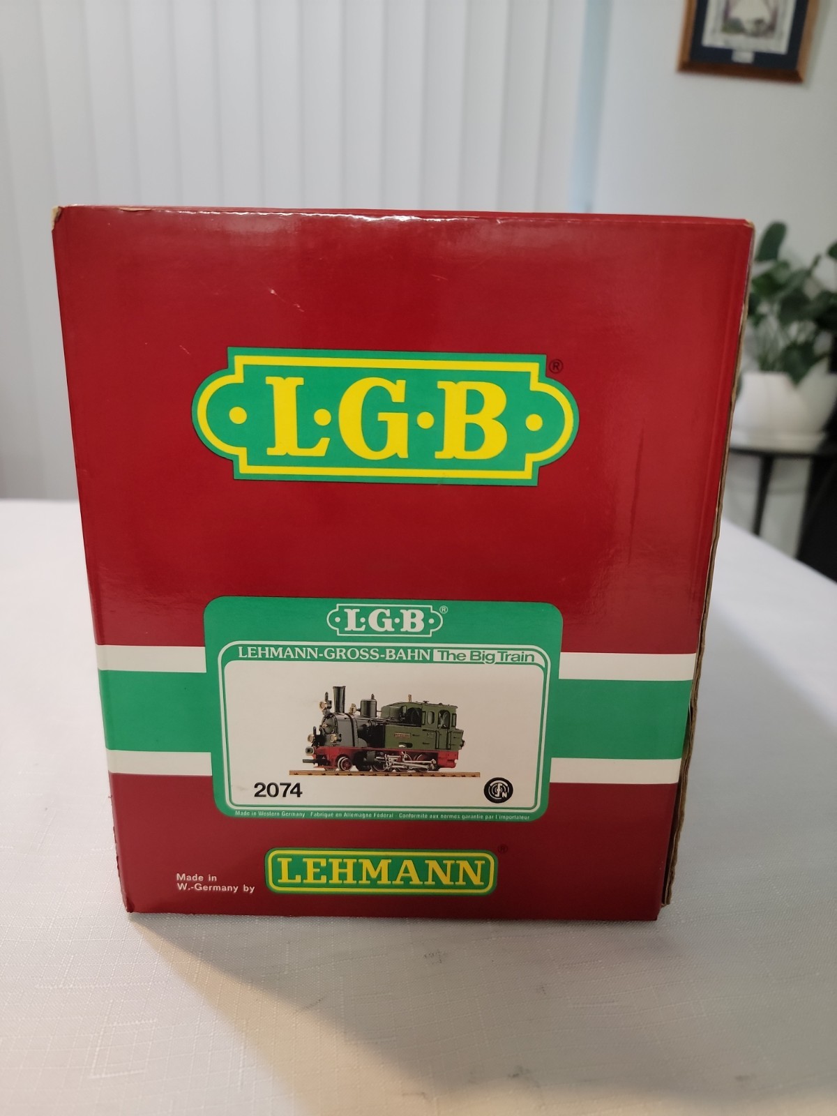 LGB 2074 G Scale 2-6-0 Spreewald Steam Locomotive EX Og Box Package