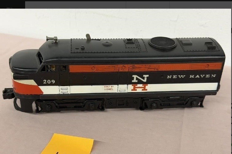 Lionel #209 AA New Haven Alco Diesel Set Vintage Circa 1958