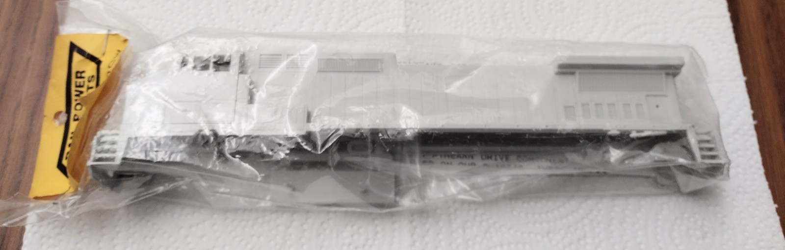 Rail Power Products HO GE Dash 8-40CW Undecorated Locomotive Shell