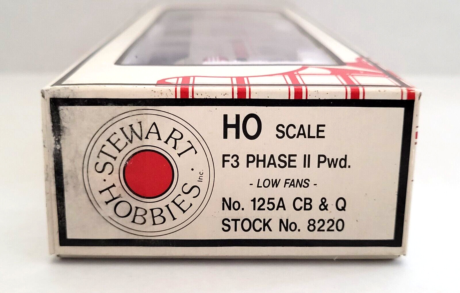 Stewart Hobbies Kato/Japan HO CBQ F-3 Ph II Low Fans A Powered B Dmy New Tested