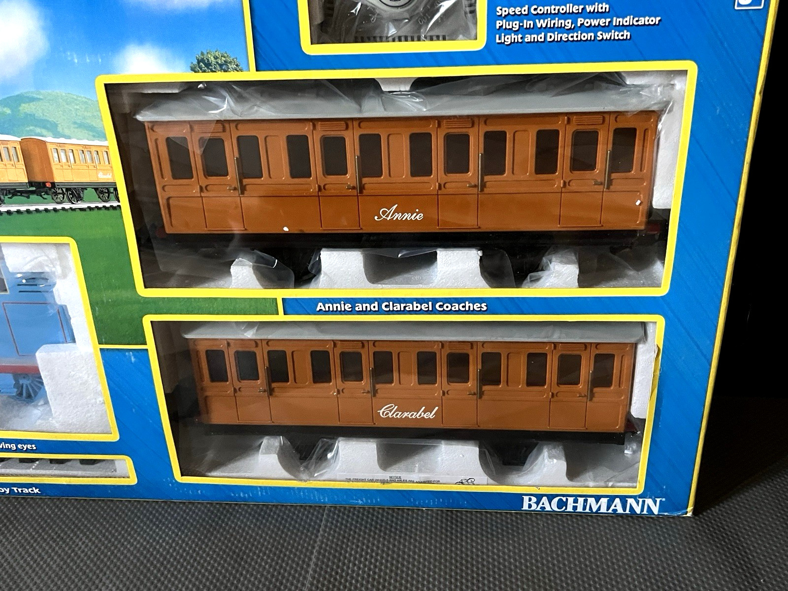 Rare Bachmann Thomas with Annie & Clarabel Deluxe Large Scale Electric Train Set