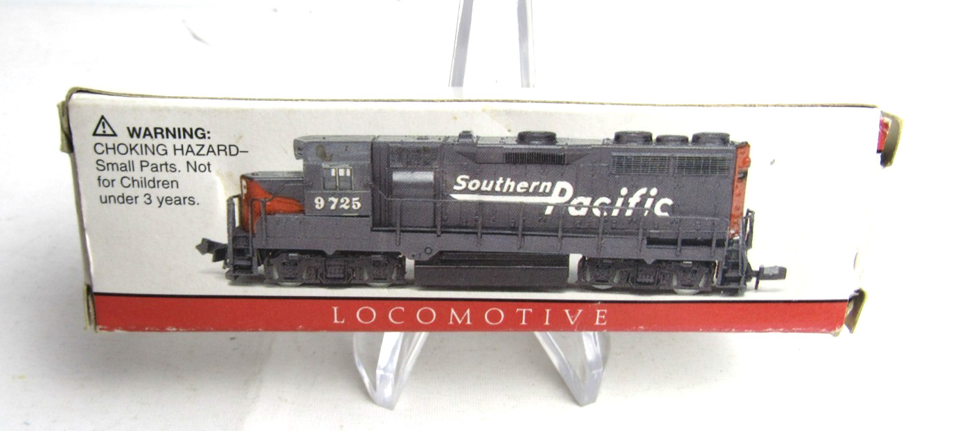 High Speed Metal N Scale Southern Pacific Dummy Locomotive #9725 NOS