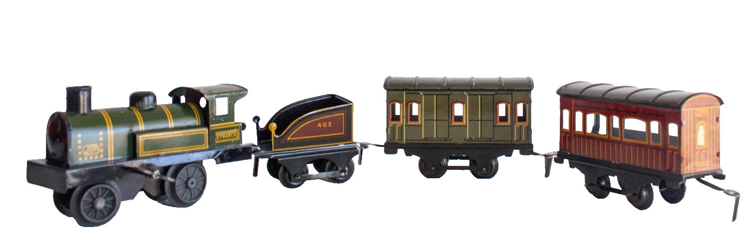 Extremely Rare French JEP 1920-1915 “France” Passenger Train set w/ Original Box