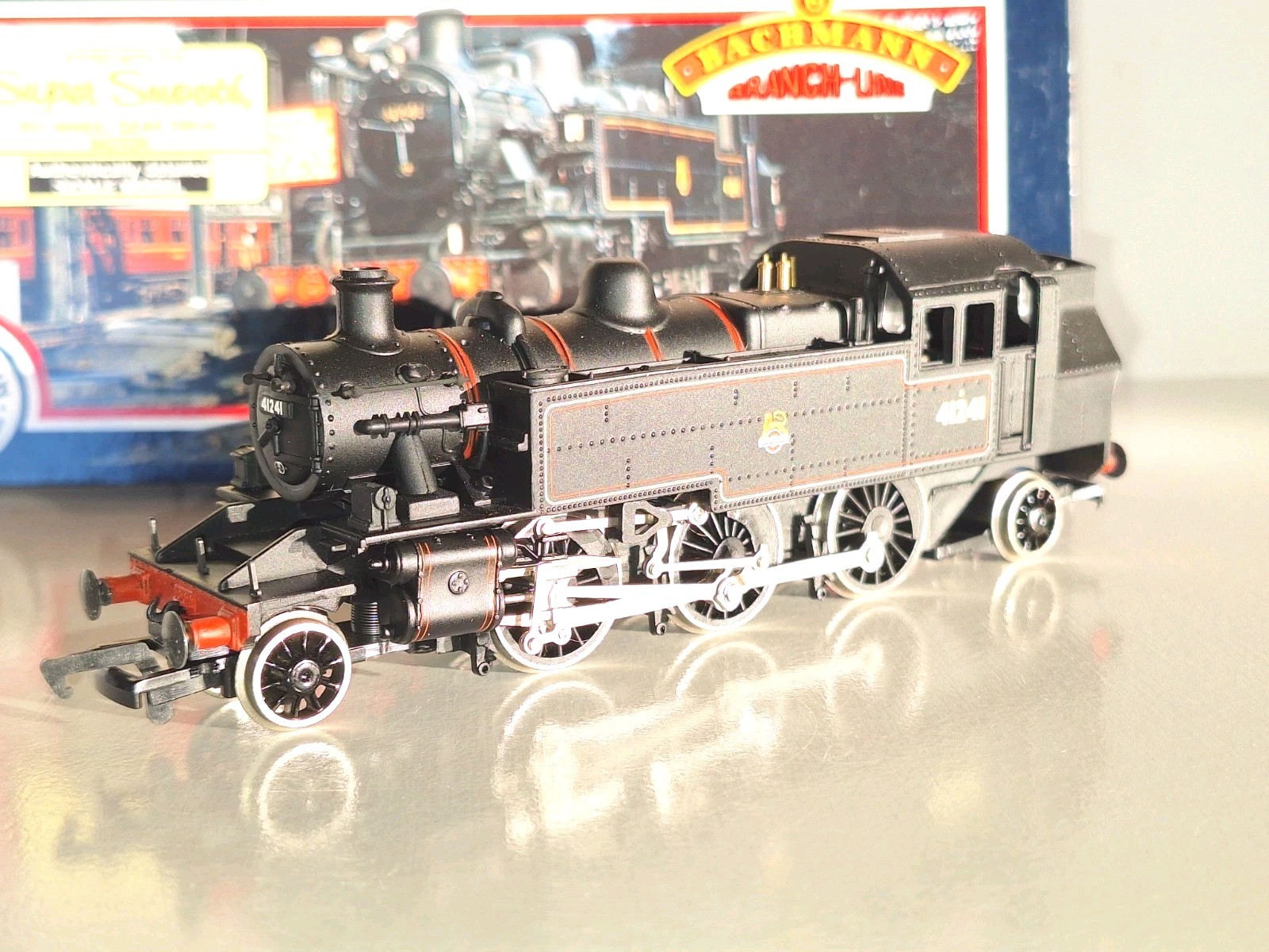 Bachmann 31451 Ivatt BR Tank. New Old Stock. Mint Cond. 2 Rail DC Boxed.OO Scale