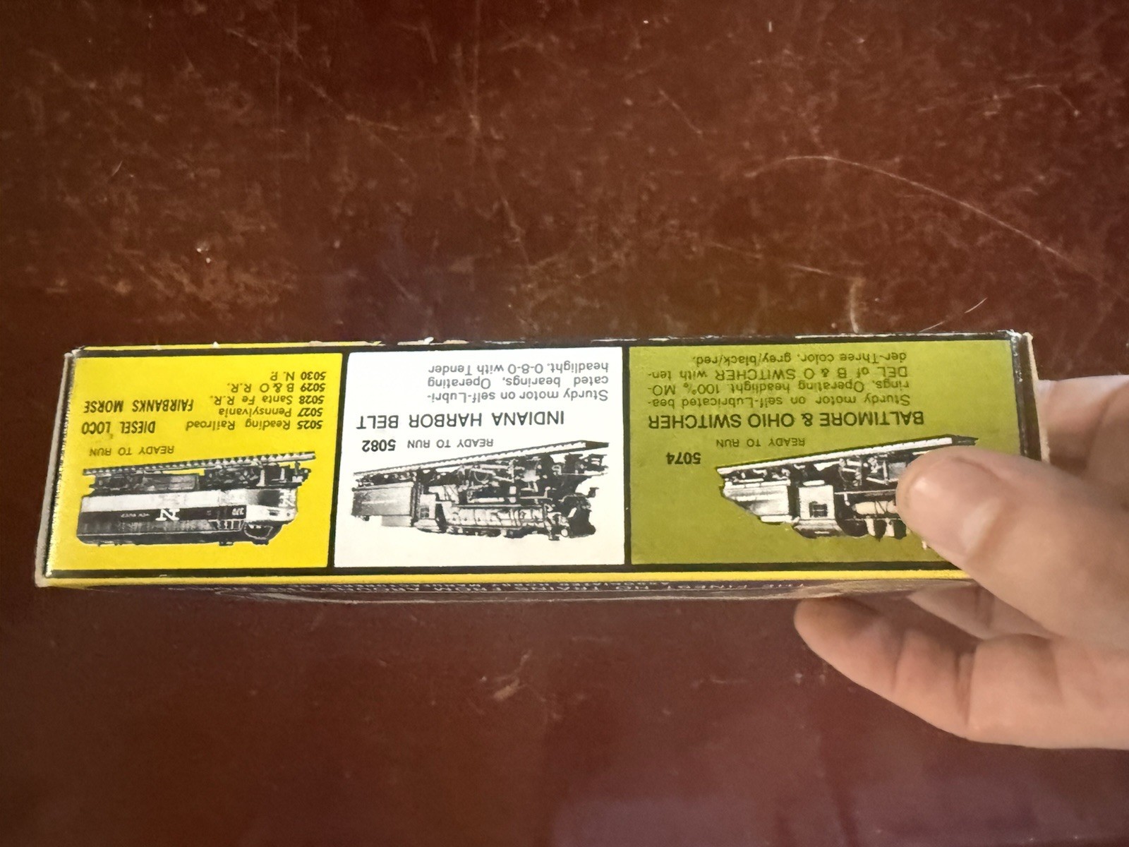 AHM HO Scale 5017-B 0-4-0 Dockside Locomotive – Untested With Box